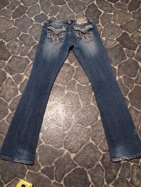 Miss Me Signature Bootcut jeans 28 " x 34 " VINTAGE